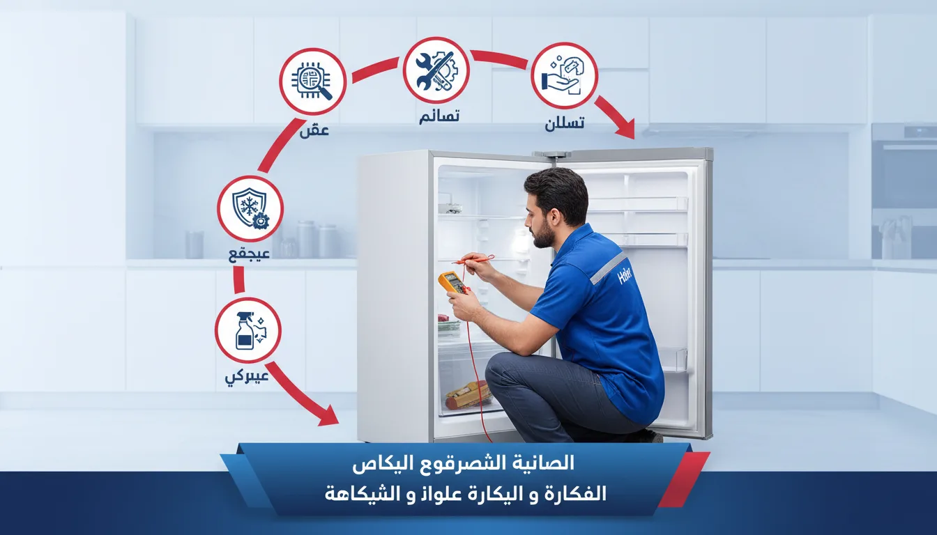 صيانة ثلاجات هاير – Lösung