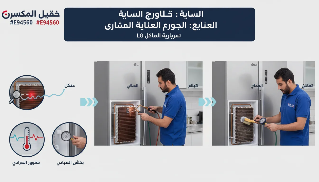 صيانة ثلاجات lg – Lösung